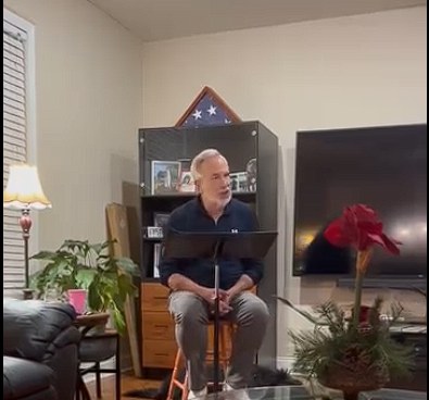 John Sandy teaching at the Friday Connect Group